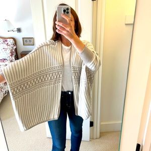 Kit and Ace Shawl Poncho Sweater